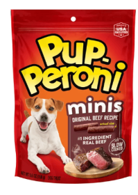 Pup-Peroni Minis Original Beef Recipe Dog Treats, 5.6 Oz. Bag