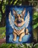 German Shepherd My Angel Garden Flag Mailbox Flag Decorative Yard Flag Banner Outside Patio Artwork Yard Flower Beds, Garden Size, Multicolor