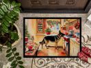 NEW German Shepherd Christmas Cookies Doormat Front Door Mat Indoor Outdoor Rugs for Entryway, Non Slip Washable Low Pile, 18H X 27W