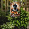 Black Labrador Retriever Thanksgiving Garden Flag Mailbox Decorative Yard Banner Outside Patio Artwork for Flower Beds, Garden Size, Multicolor