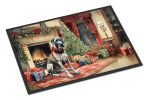 NEW Great Dane Cozy Christmas Doormat Front Door Mat Indoor Outdoor Rugs for Entryway, Non Slip Washable Low Pile, 18H X 27W