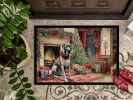 NEW Great Dane Cozy Christmas Doormat Front Door Mat Indoor Outdoor Rugs for Entryway, Non Slip Washable Low Pile, 18H X 27W