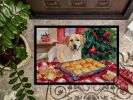 NEW Labrador Retriever Christmas Cookies Doormat Front Door Mat Indoor Outdoor Rugs for Entryway, Non Slip Washable Low Pile, 18H X 27W
